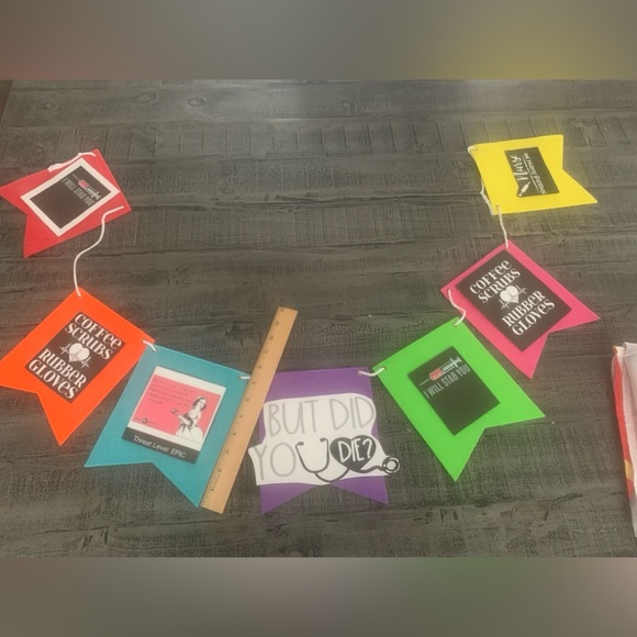 Nurse Congratulations Banner, Reusable, with grommets for hanging, colorful, EUC - Picture 3 of 11